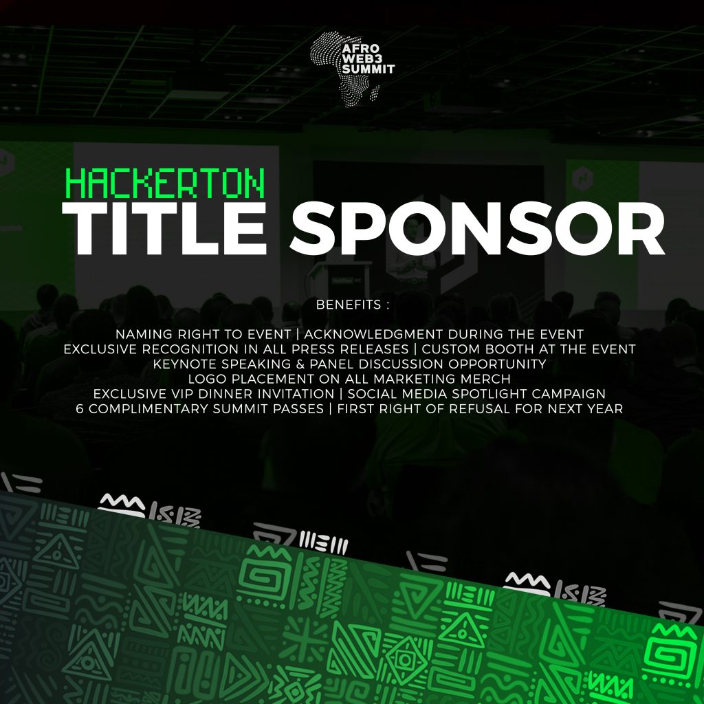 Hackaton Title Sponsor